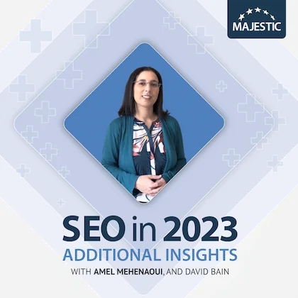 amel-mehenaoui 2023 Additional Insights podcast cover with logo