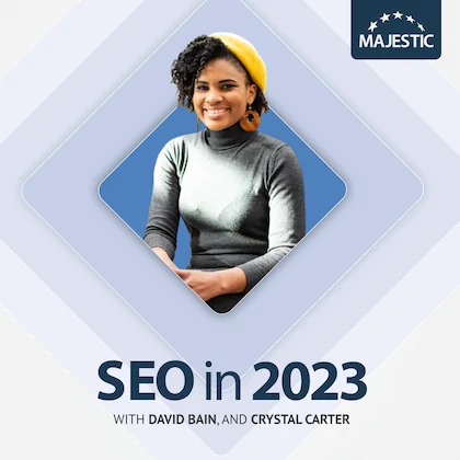 Crystal Carter 2023 podcast cover with logo