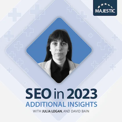 julia-logan 2023 Additional Insights podcast cover with logo