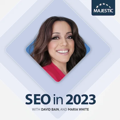 Maria White 2023 podcast cover with logo