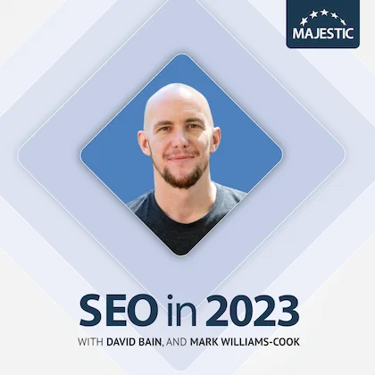 Mark Williams-Cook 2023 podcast cover with logo