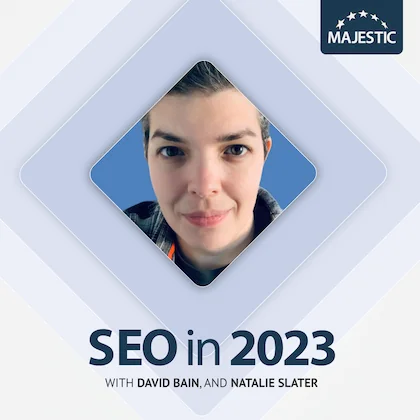 Natalie Slater 2023 podcast cover with logo