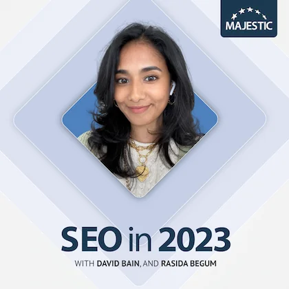 Rasida Begum 2023 podcast cover with logo